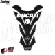 MF6275 Adesivo Protezione Paraserbatoio Ducati Resina Effetto Carbonio 20x14cm