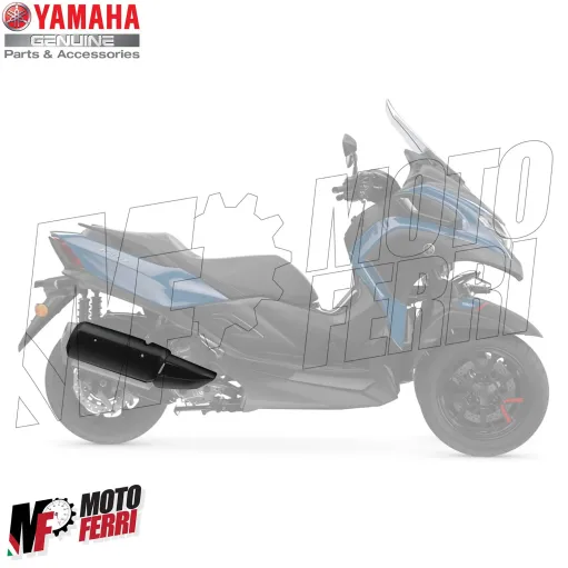 MF6277 Protezione Paracalore Marmitta Originale Yamaha Tricity 300 (2020 / 2024)
