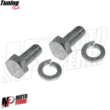 MF3815 - Pedalini Poggiapiedi Passegero per Aprilia SR 50 mod 1997/2001