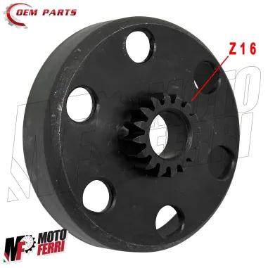 MF6298 Campana Frizione 16 Denti MINICROSS Replica Motore LEM KTM