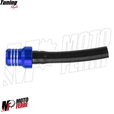 MF6306 Valvola Sfiato Serbatoio Benzina CNC Blu per Moto Cross Enduro Motard