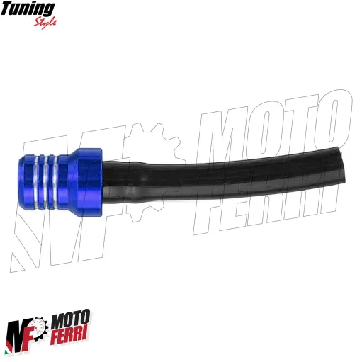 MF6306 Valvola Sfiato Serbatoio Benzina CNC Blu per Moto Cross Enduro Motard