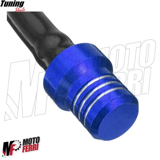 MF6306 Valvola Sfiato Serbatoio Benzina CNC Blu per Moto Cross Enduro Motard