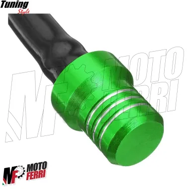 MF6306 Valvola Sfiato Serbatoio Benzina CNC Verde per Moto Cross Enduro Motard