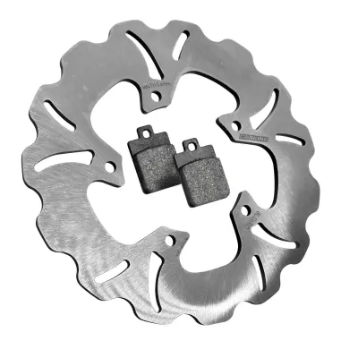 MF6313 Disco Freno Posteriore Braking Wave + Past Gilera Runner 50 SP 1997/2004