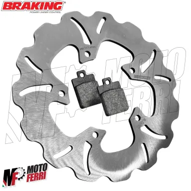 MF6313 Disco Freno Posteriore Braking Wave + Past Gilera Stalker 50 DD 1997/2001