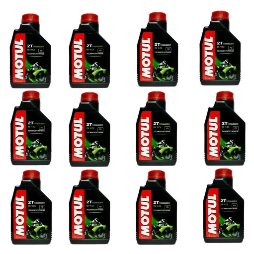 MF0673 - OLIO MOTORE MISCELA MIX MOTUL 510 2T BASE SINTETICO - 12 LITRI LT