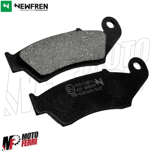 MF6318 Pastiglie Freno Anteriore Newfren per Yamaha WR F 250 450 mod 2001 / 2016