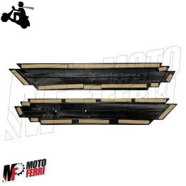 MF6320 - Modanature Adesive TURBO Nere per Vespa PK S XL Rush HP FL FL2 2