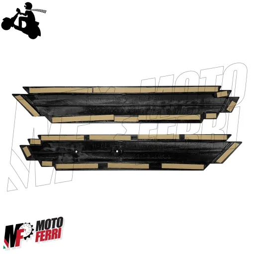 MF6320 - Modanature Adesive TURBO Nere per Vespa PK S XL Rush HP FL FL2
