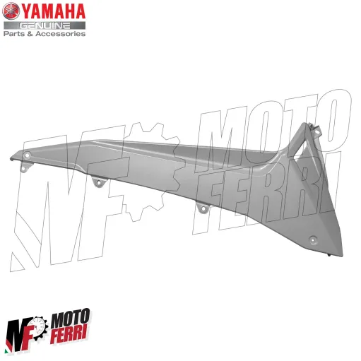 MF6321 Spoiler Sotto Pedana Destro Bianco Originale Yamaha TMax 530 (2012/2016)
