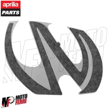 MF6339 - Adesivo Post Sinistro Nero Opaco/Grigio Orig Aprilia Scarabeo 50 2018