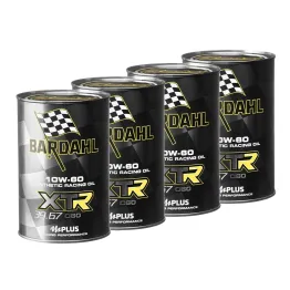 MF3771 Olio Motore Bardahl XTR C60 10W-60 Racing 39.67 100% Full Sintetico - 4Lt