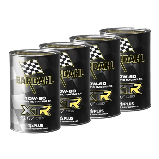 MF3771 Olio Motore Bardahl XTR C60 10W-60 Racing 39.67 100% Full Sintetico - 4Lt