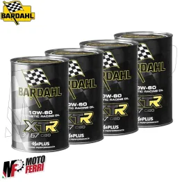 MF3771 Olio Motore Bardahl XTR C60 10W-60 Racing 39.67 100% Full Sintetico - 4Lt 2