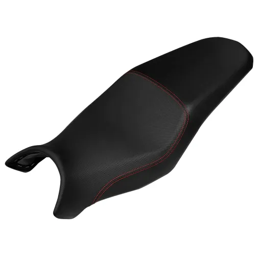 MF6347 - Sella Nero Impuntura Rosso Originale Yamaha Tracer 700 dal 2016 al 2019