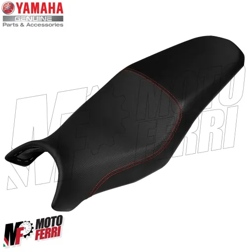 MF6347 - Sella Nero Impuntura Rosso Originale Yamaha Tracer 700 dal 2016 al 2019