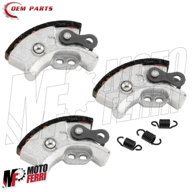 MF0111 - Kit 3 Massette Frizione Piaggio Si Ciao PX FL SC Bravo Senza Variatore