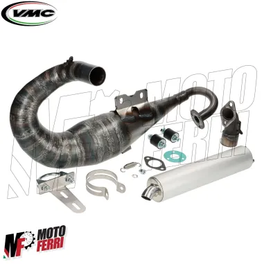 MF5661 Marmitta VMC Strada S3 per Vespa 50 125 Special ET3 PK Motore 130 135 144