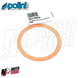 MF0683 - GUARNIZIONE IN RAME TESTA CILINDRO POLINI RACING DM 57 VESPA 50 PK S XL 2