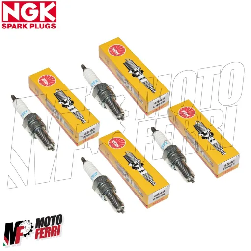 MF6357 Kit 4 Candele NGK CR9EK per Yamaha YZF R1 dal 2004 al 2008