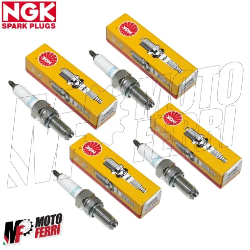 MF6358 Kit 4 Candele NGK CR10EK per Yamaha YZF R6 dal 1999 al 2020