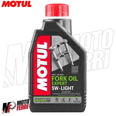 MF2424 Olio Forcella Fork Oil Motul 5W Sintetico Road & Off Road SAE 5 - 1lt