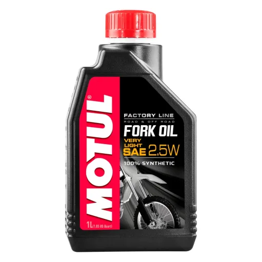 MF6359 - 1Lt Olio Forcella 2,5W Motul Fork Oil Factory Line Sintetico SAE 2,5