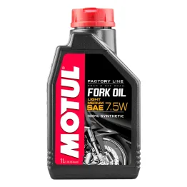MF6360 - 1Lt Olio Forcella 7,5W Motul Fork Oil Factory Line Sintetico SAE 7,5