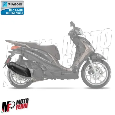 MF6365 Protezione Griglia Marmitta Originale Piaggio Medley 125 150 (2020/2024)