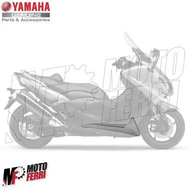 MF6381 Spoiler Sotto Pedana Destro Grigio Opaco Orig Yamaha TMax 530 (2012/2016)
