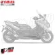MF6381 Spoiler Sotto Pedana Destro Grigio Opaco Orig Yamaha TMax 530 (2012/2016)