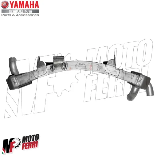 MF6389 Radiatore Completo Originale Yamaha TMax 560 mod 2022 2023 2024