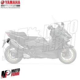 MF6392 Protezione Fondello Marmitta Nero Originale Yamaha TMax 560 mod 2020/2024 2