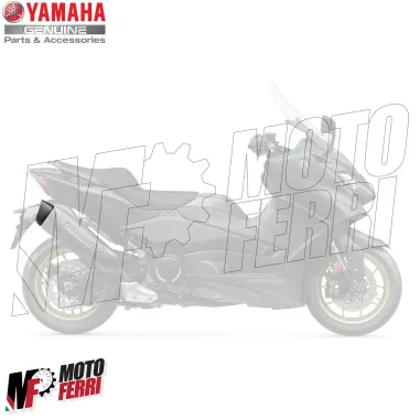 MF6392 Protezione Fondello Marmitta Nero Originale Yamaha TMax 560 mod 2020/2024