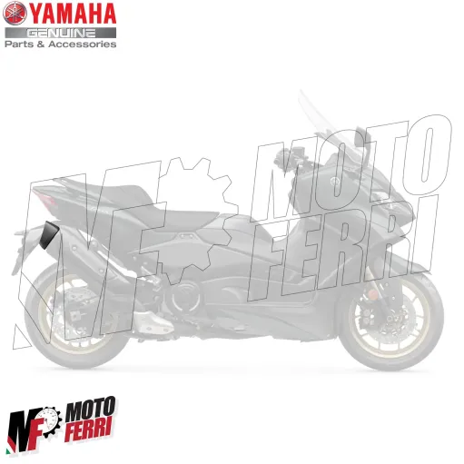 MF6392 Protezione Fondello Marmitta Nero Originale Yamaha TMax 560 mod 2020/2024
