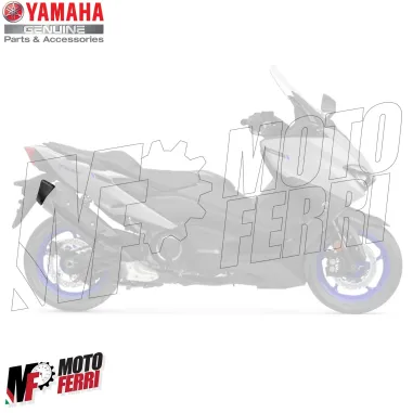 MF6392 Protezione Fondello Marmitta Nero Originale Yamaha TMax 560 mod 2020/2024