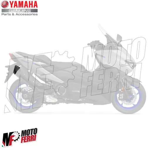 MF6392 Protezione Fondello Marmitta Nero Originale Yamaha TMax 560 mod 2020/2024