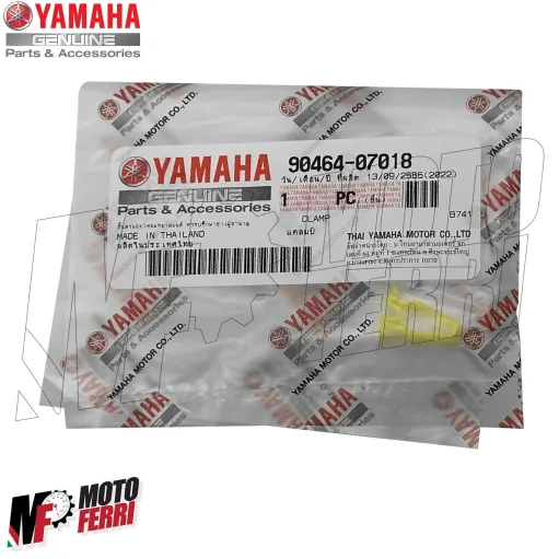 MF6395 Gancio Fermo Giallo Carena Originale Yamaha TMax 560 / XMax 125 300 400