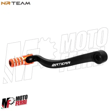 MF6402 Leva Cambio Nero Arancione NRTeam per KTM 250 EXC-F mod 2001 / 2006