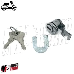 MF0706 - SERRATURA CON CHIAVI BAULETTO SPORTELLO POSTERIORE VESPA 160 GS VSB1 2