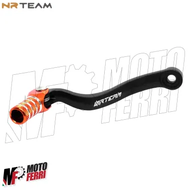 MF6402 Leva Cambio Nero Arancione NRTeam KTM 450 SX-F mod 2003 / 2006 2013/2015