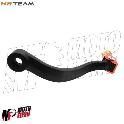 MF6402 Leva Cambio Nero Arancione NRTeam per KTM 520 525 SX-F mod 2000 / 2007