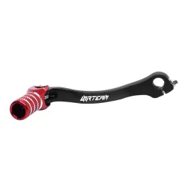 MF6403 Leva Cambio Nero / Rosso NRTeam per Honda CRF 450 X mod 2005 - 2016