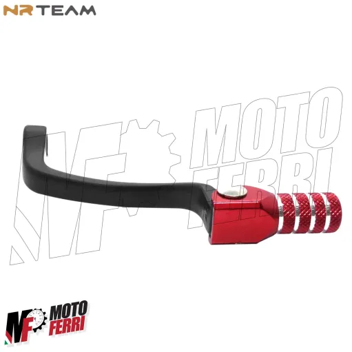 MF6403 Leva Cambio Nero / Rosso NRTeam per Honda CRF 450 X mod 2005 - 2016