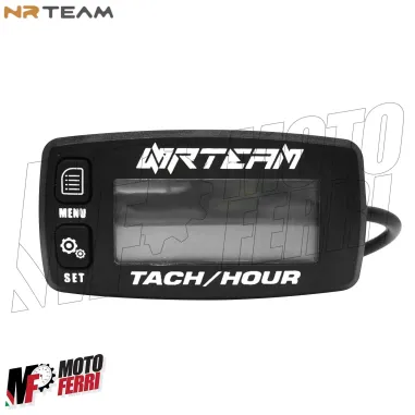 MF6405 Contaore + Contagiri Motore Cross NRTeam Digitale Filo Induzione Candela