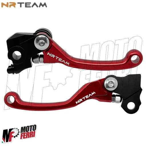 MF6407 Leve Freno Frizione NRT antirottura Rosso Honda CRF 250 450 R 2007/2024