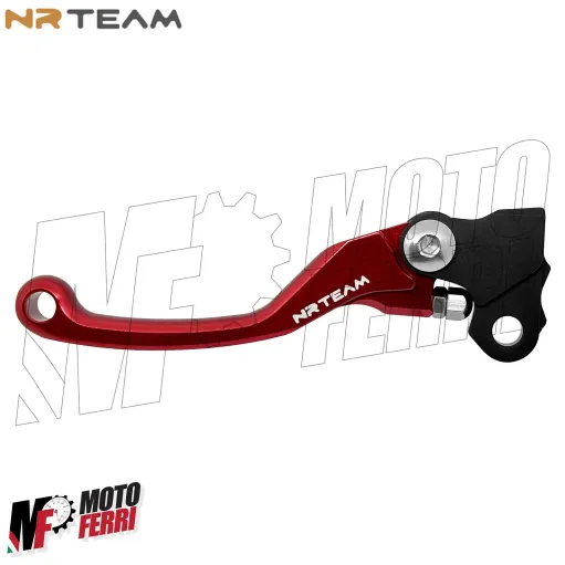 MF6407 Leve Freno Frizione NRT antirottura Rosso Honda CRF 250 450 R 2007/2024