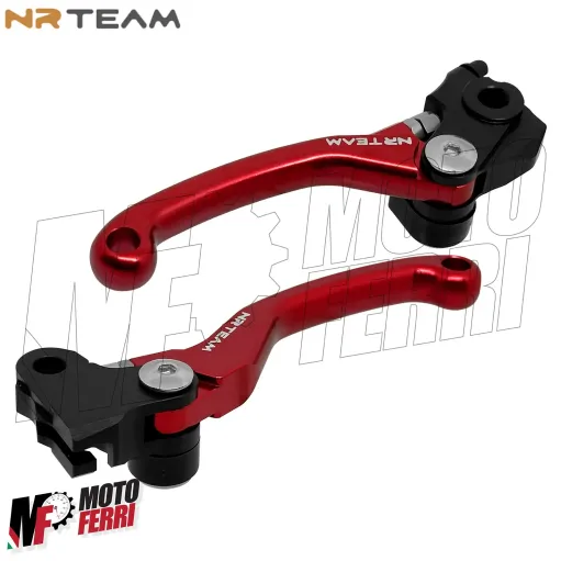 MF6407 Leve Freno Frizione NRT antirottura Rosso Honda CRF 250 450 R 2007/2024