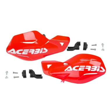 MF6413 Paramani Acerbis MX Uniko Rosso/Bianco Universale Moto Cross Enduro